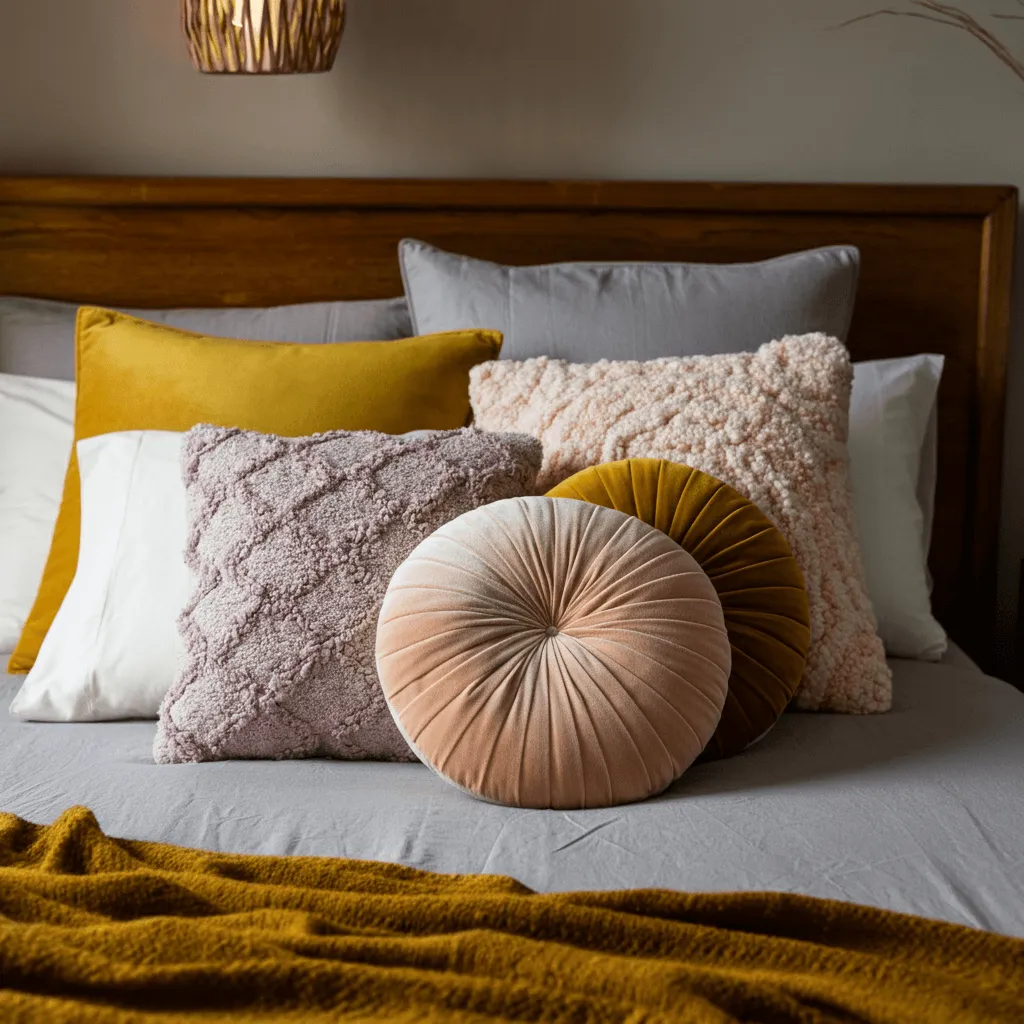 Textured Throw Pillows