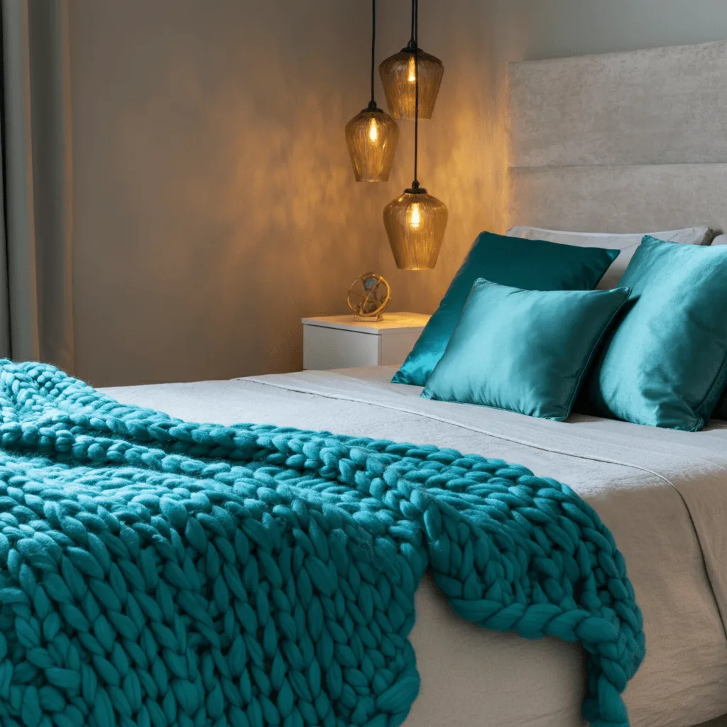 Textured Turquoise Accents