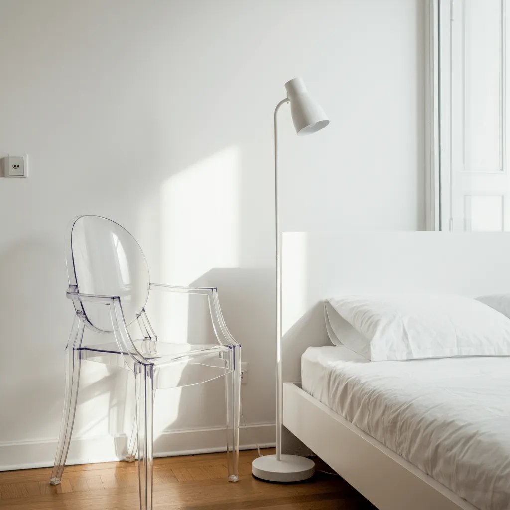 Transparent Decor in Bedroom