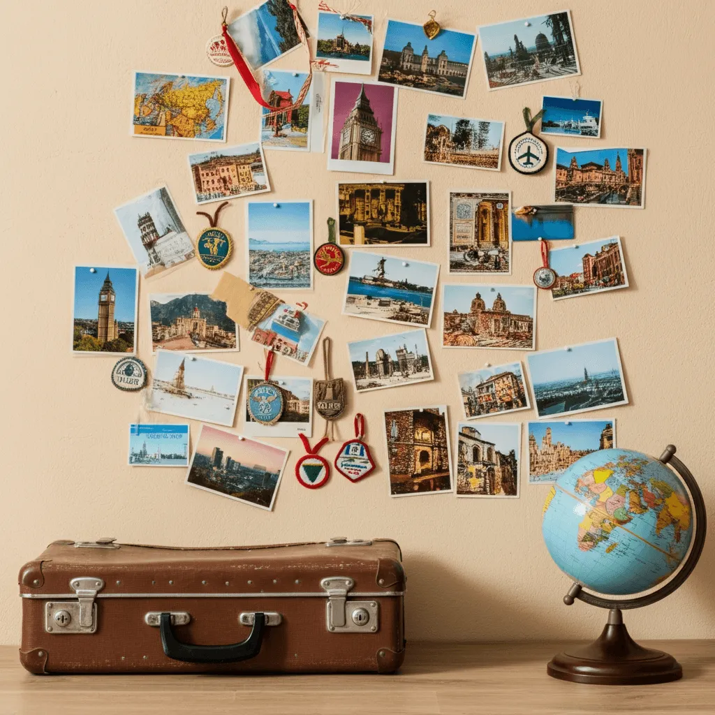 Travel-Themed Collage