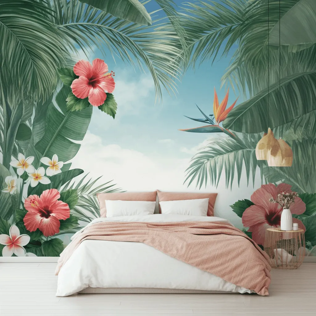 Tropical Oasis Mural