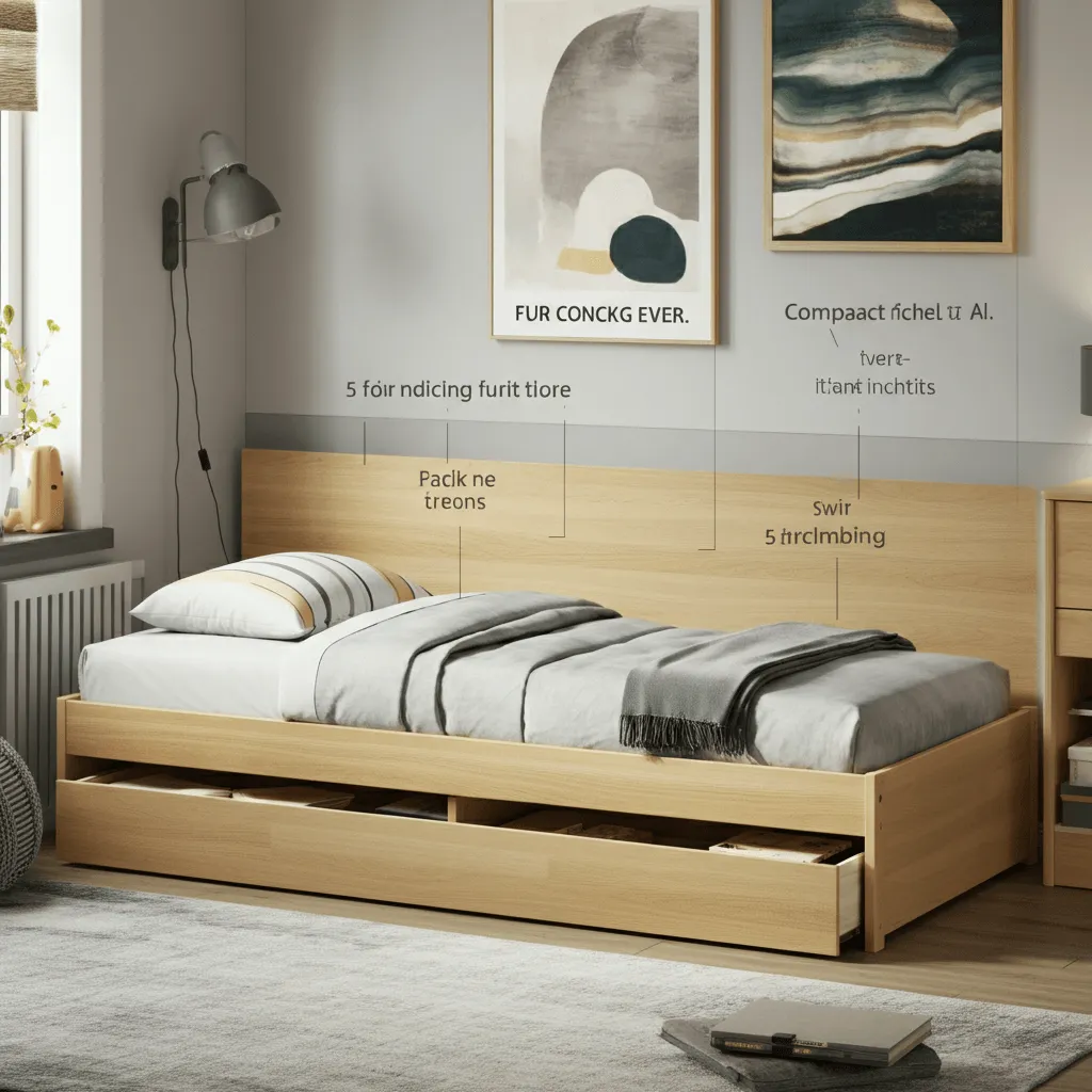 10 Trundle Bed Ideas to Maximize Space and Style 9 Trundle Bed with Storage