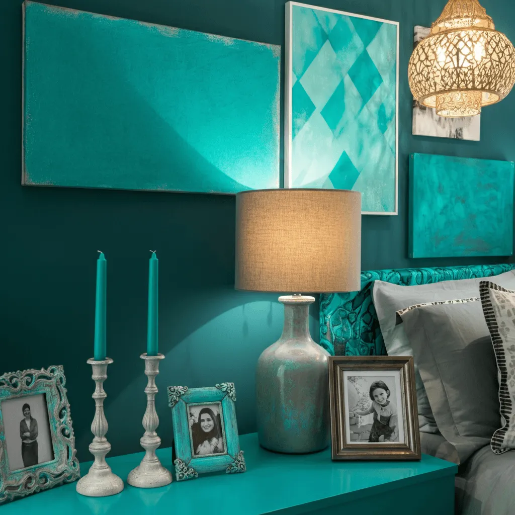 Turquoise Art and Decor