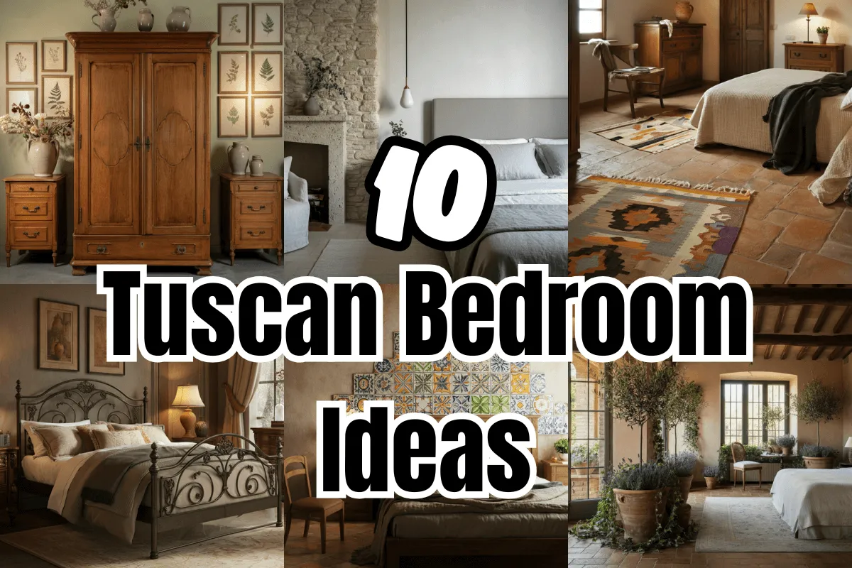 Tuscan Bedroom Ideas