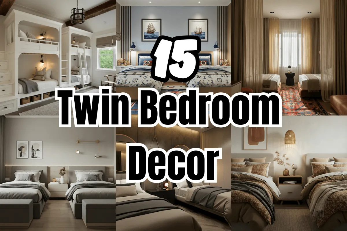 Twin Bedroom Decor