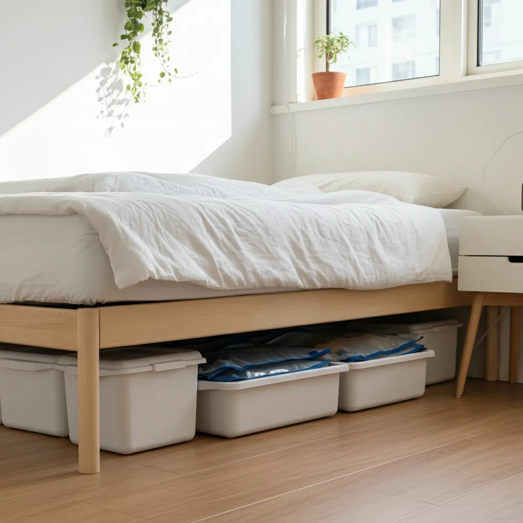 How to Create Storage in a Small Bedroom: Smart Solutions for Every Inch 7 Under-Bed Storage Simplified