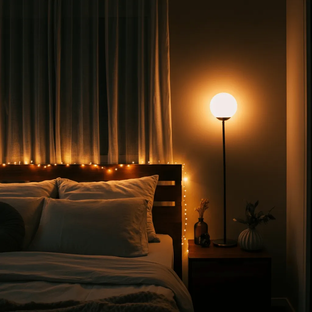 Updated Lighting Bedroom