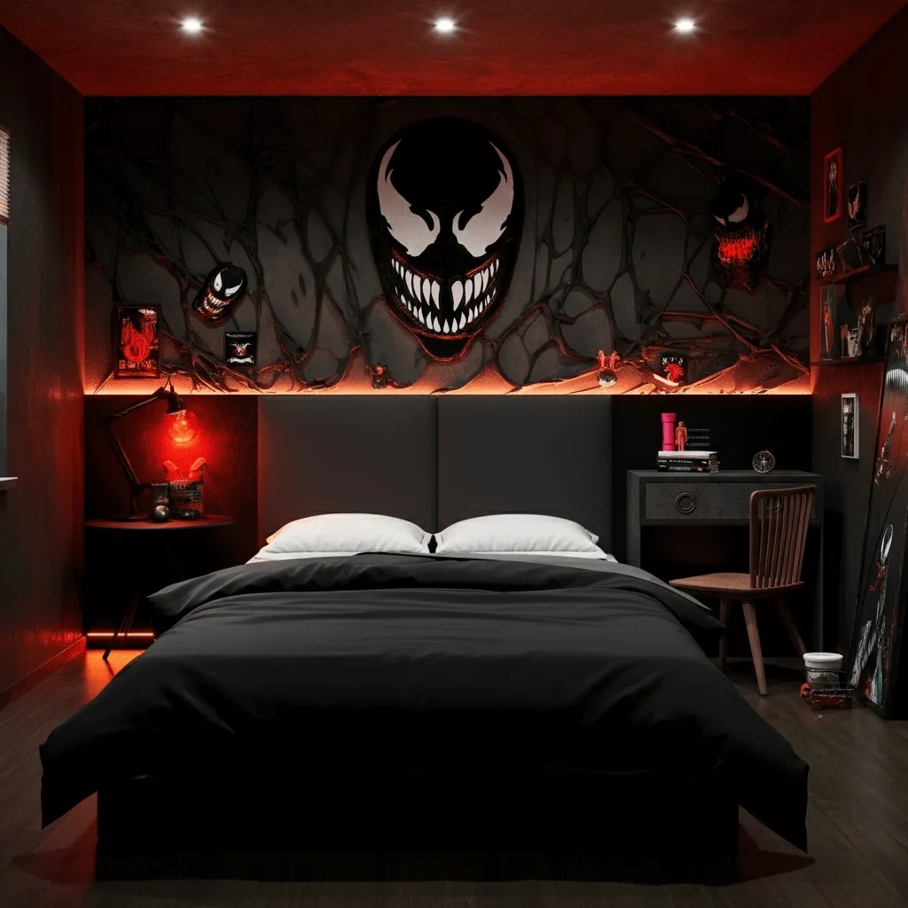 Venom Shadow Bedroom