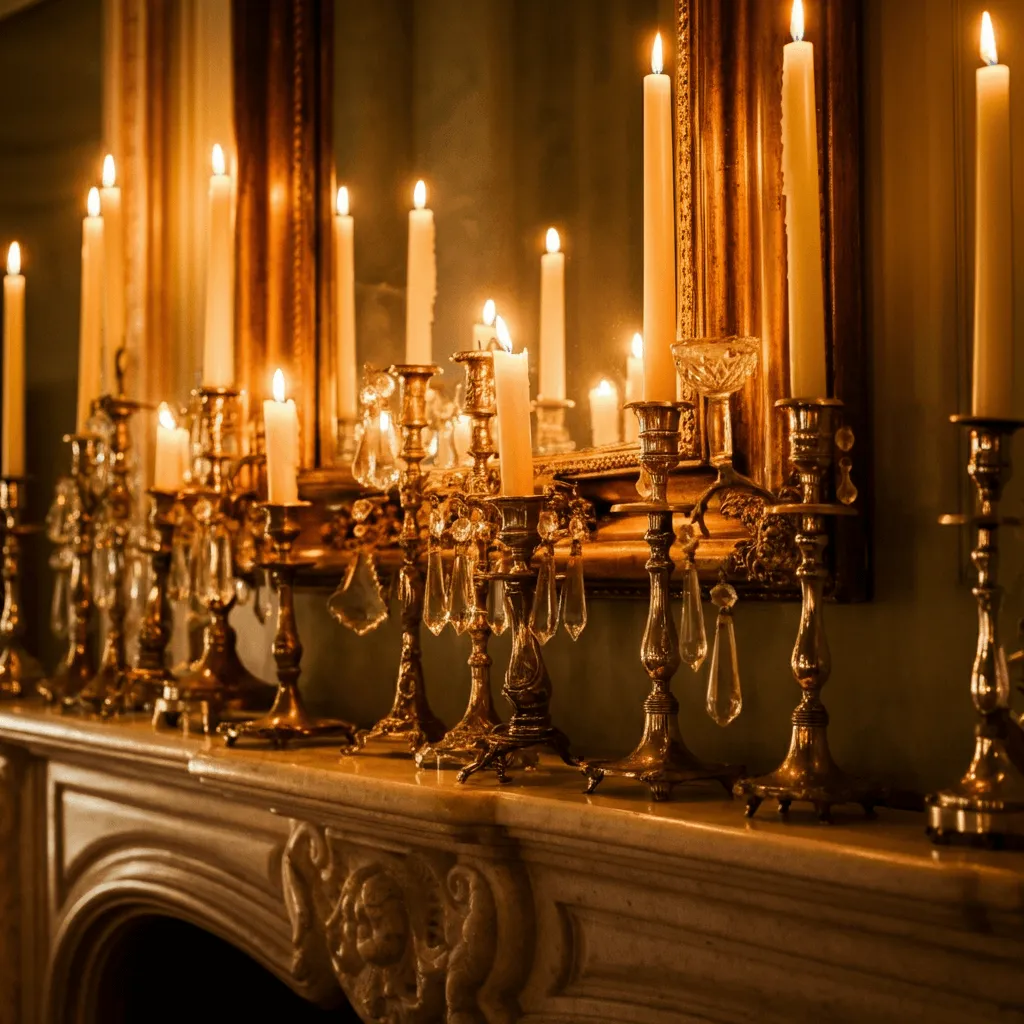 Victorian Candle Holders