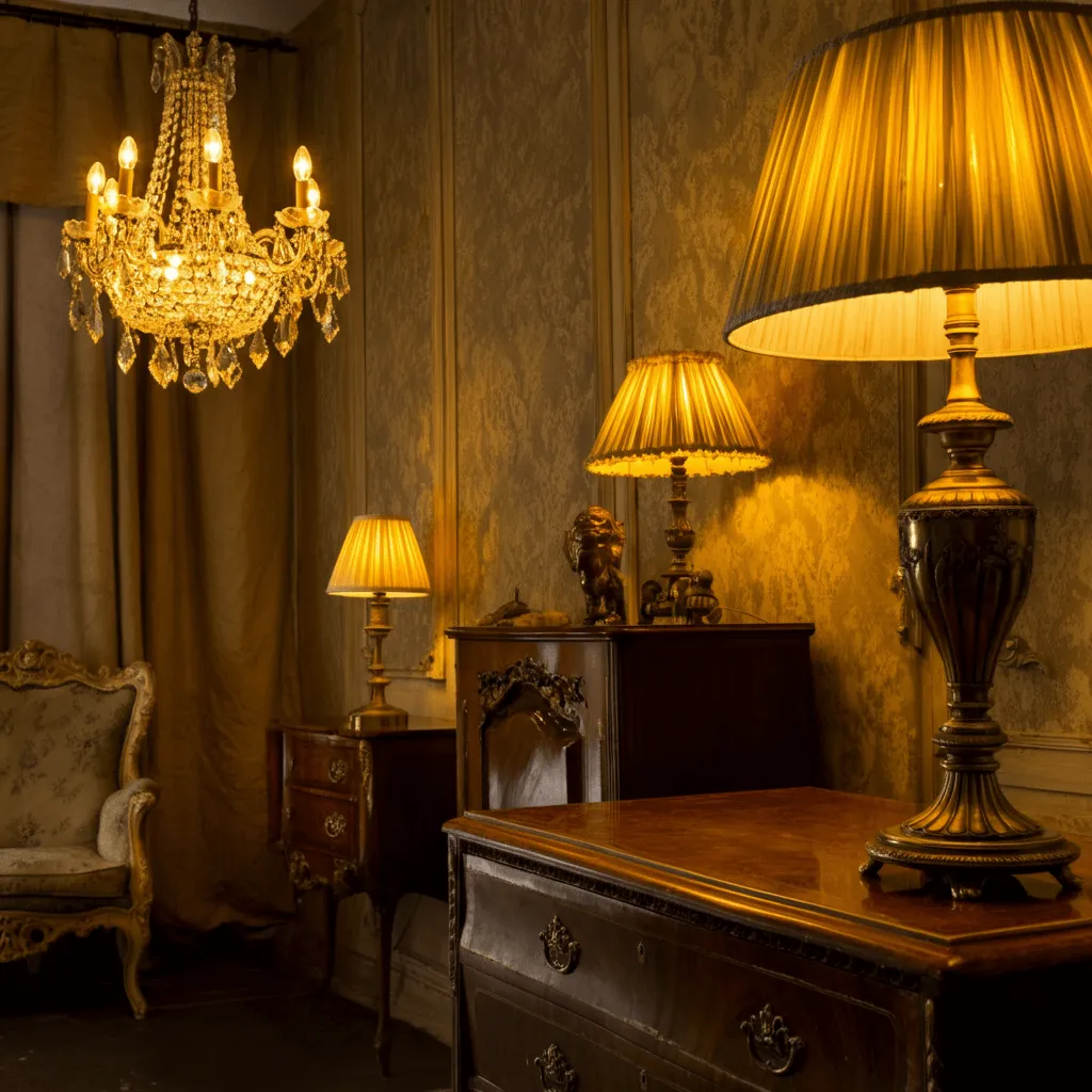 Vintage Lighting Bedroom