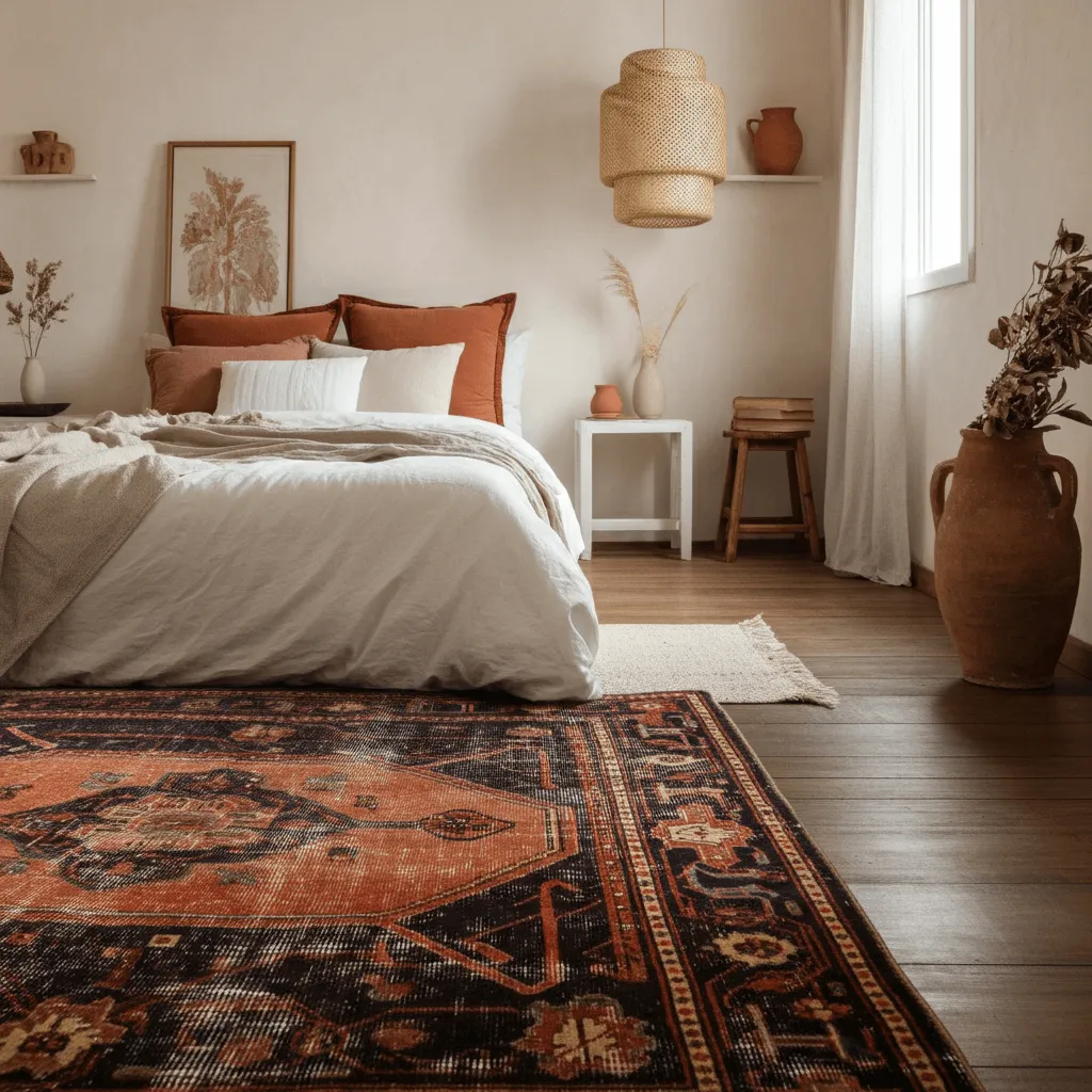 Vintage Rug Bedroom