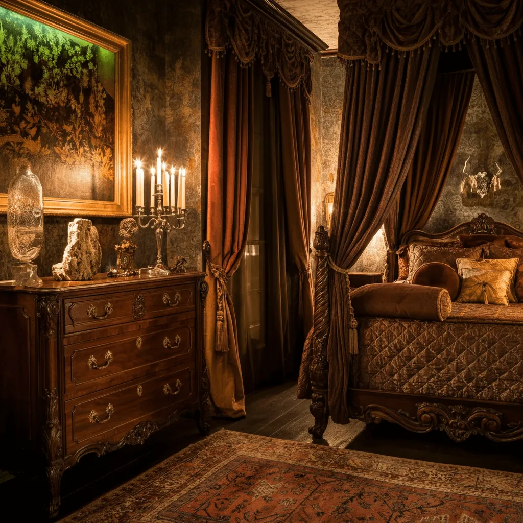 Vintage Victorian Bedroom