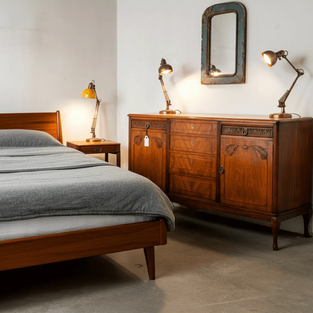 Vintage and Modern Pieces