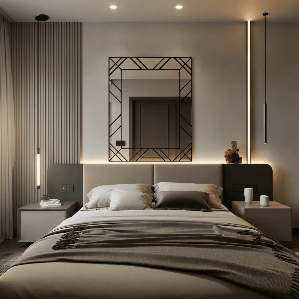 Wall-Mounted Mirror Decor