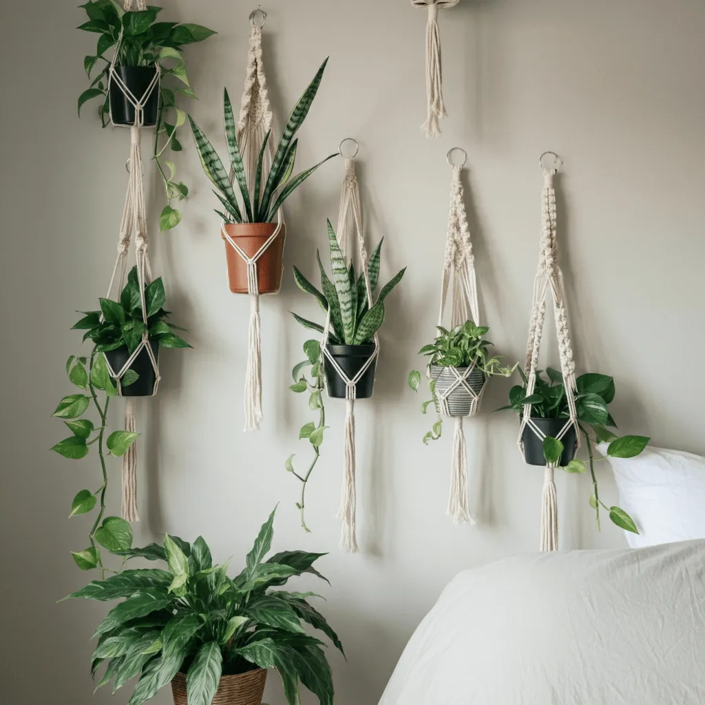 Wall-Mounted Plants
