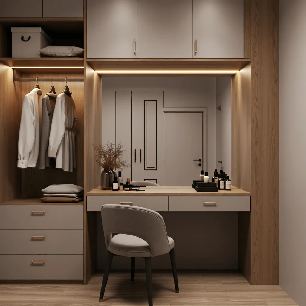 Wardrobe with Dressing Area