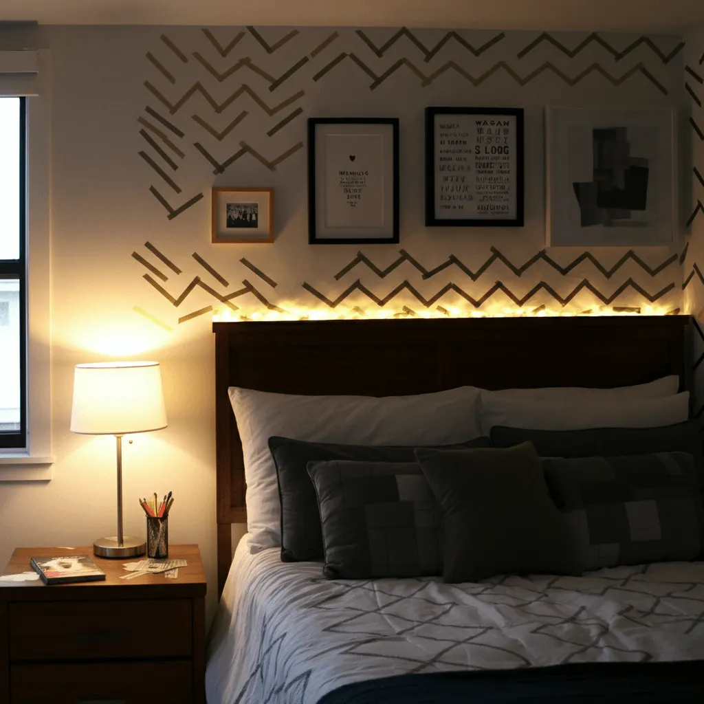 Washi Tape Wall Designs