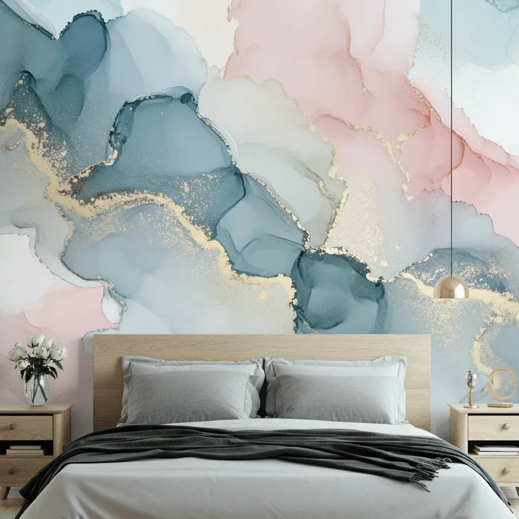 Watercolor Masterpiece Mural