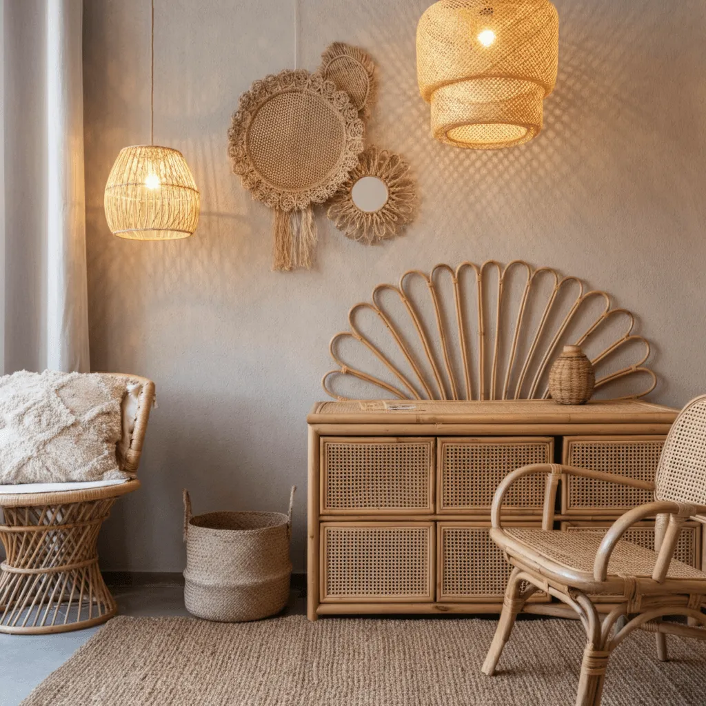Wicker and Rattan Decor