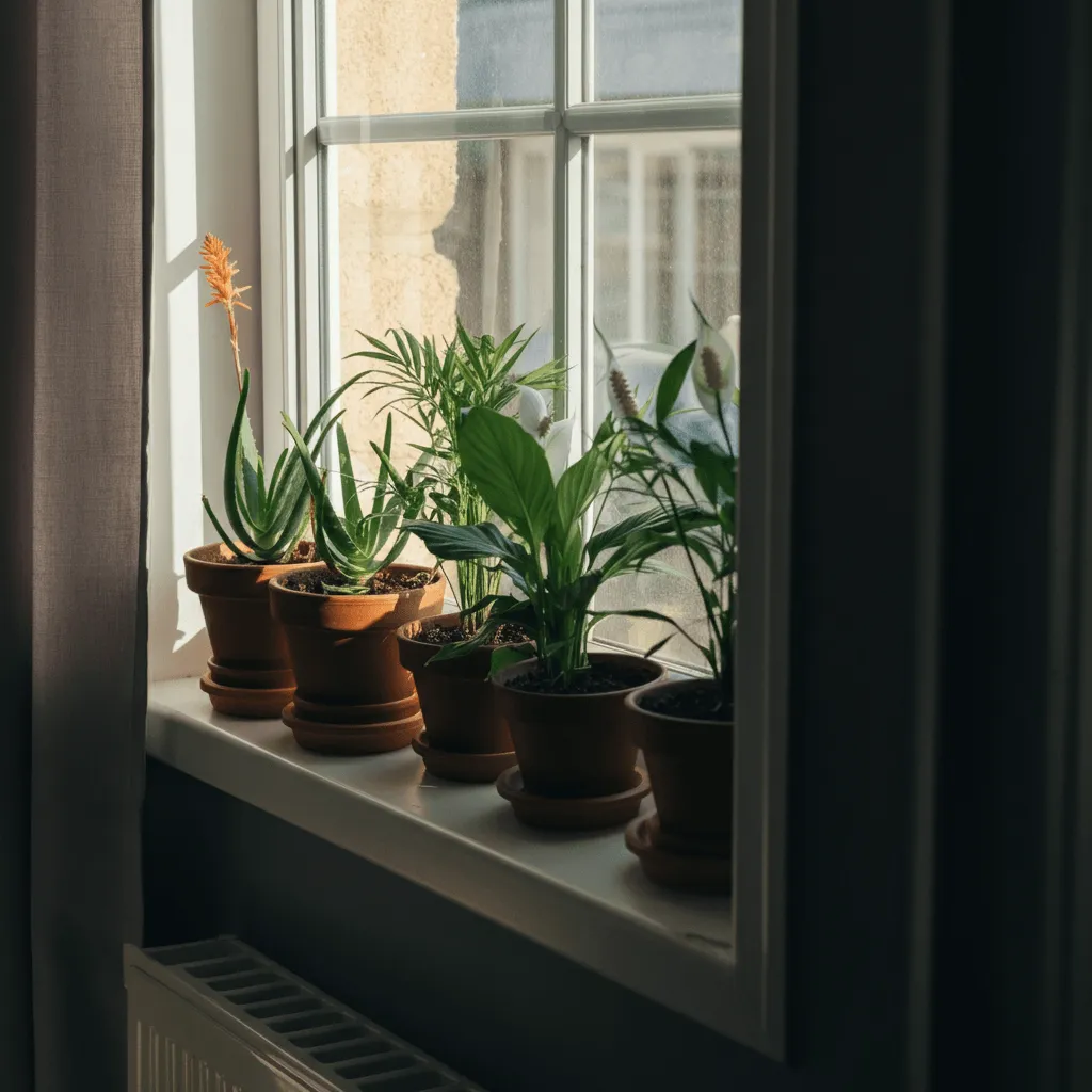 Window Sill Greenery