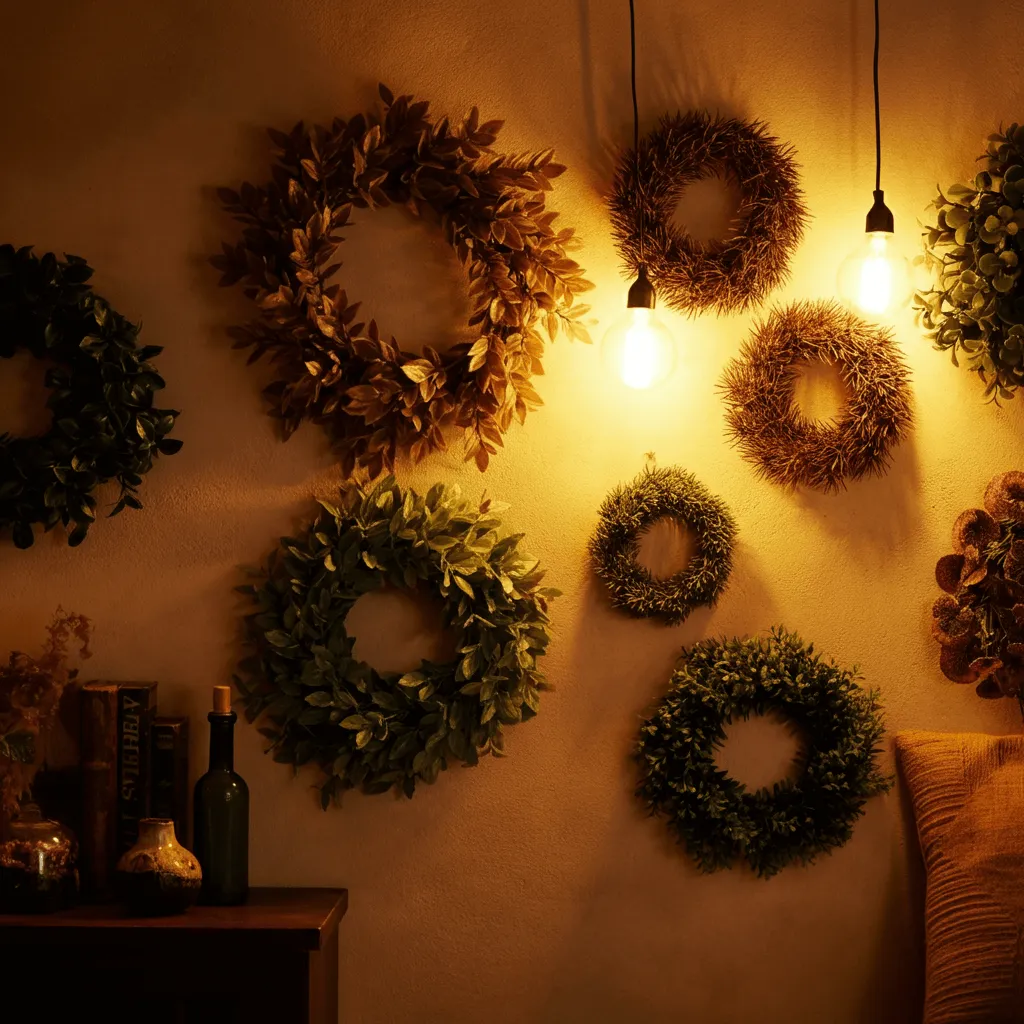 Wreath Wall Arrangement