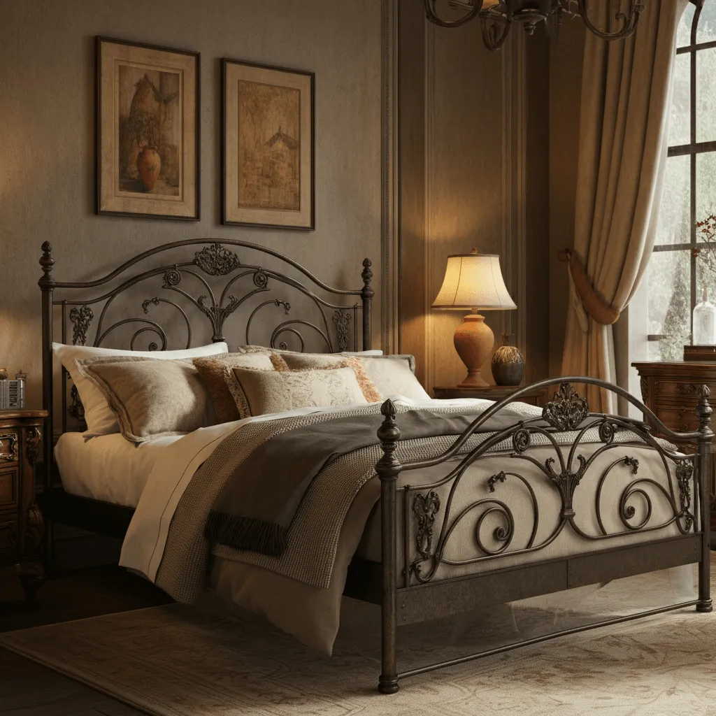Wrought Iron Bedframe