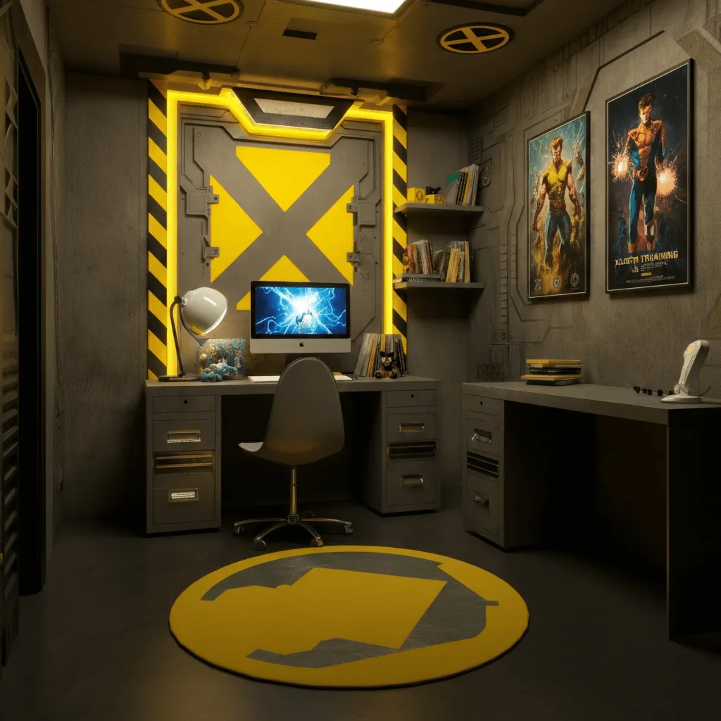 X-Men Training Bedroom
