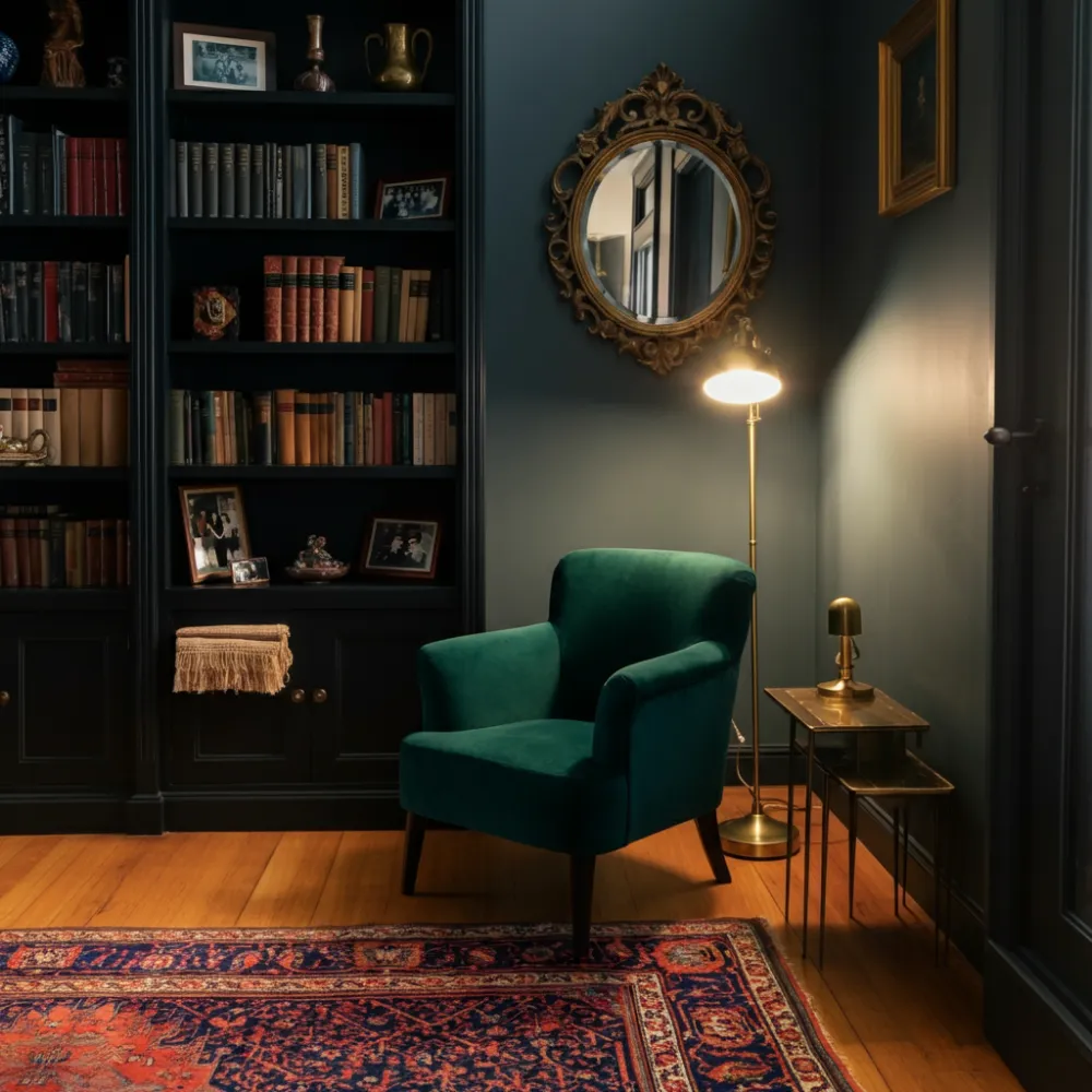 Heirloom Library Living Room