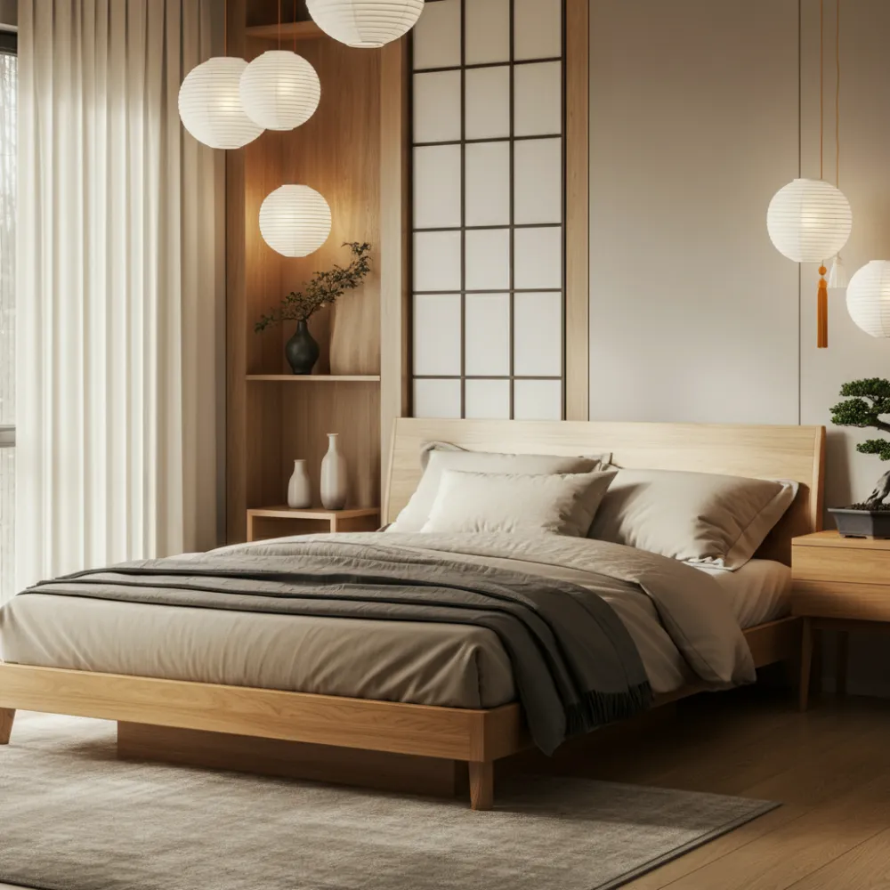 Japandi Harmony Bedroom