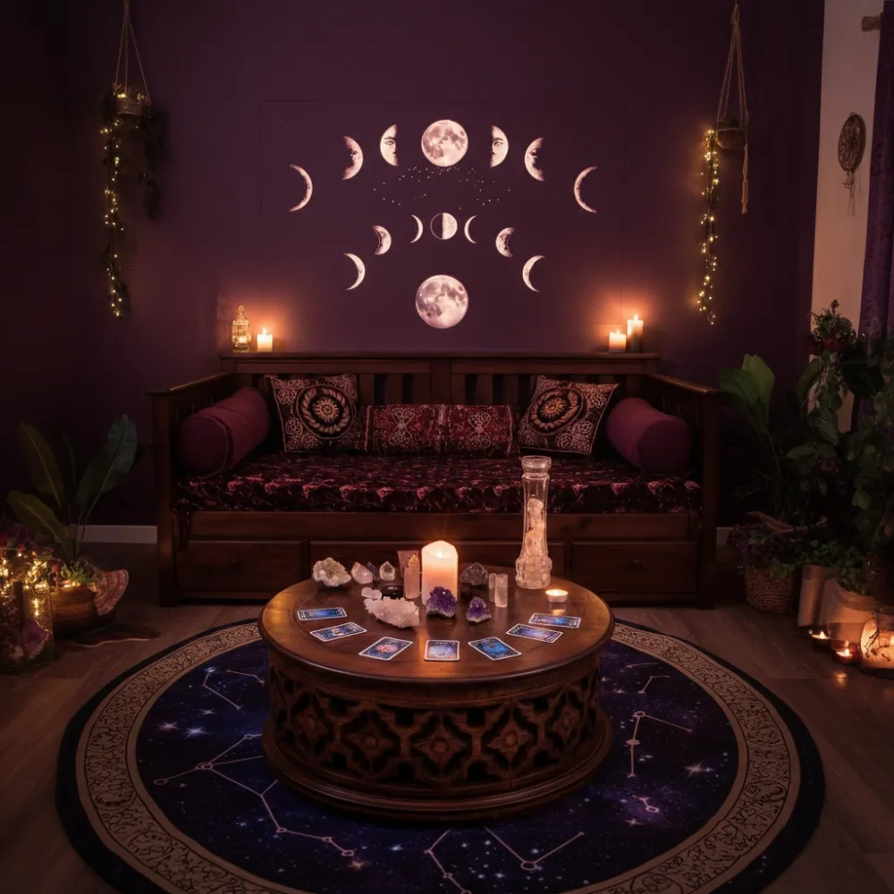 Mystical Haven Living Room