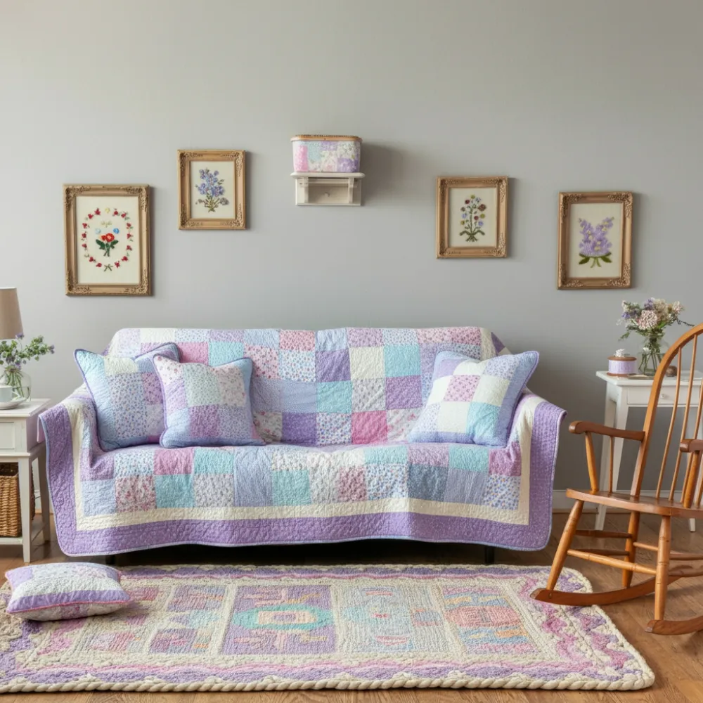 Patchwork Paradise Living Room