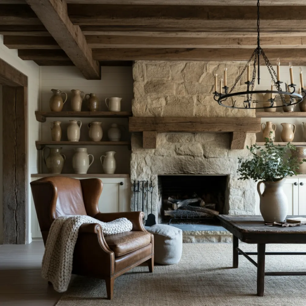 Rustic Charm Living Room