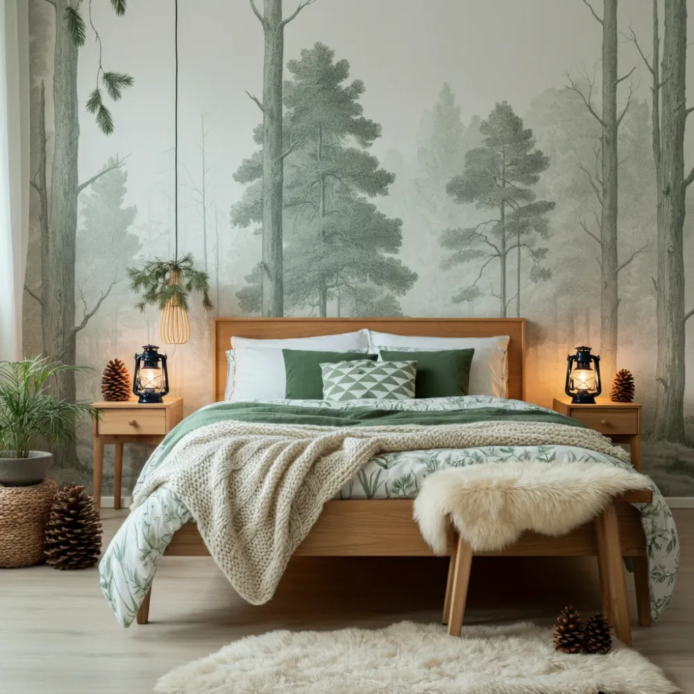 Scandinavian Forest Retreat