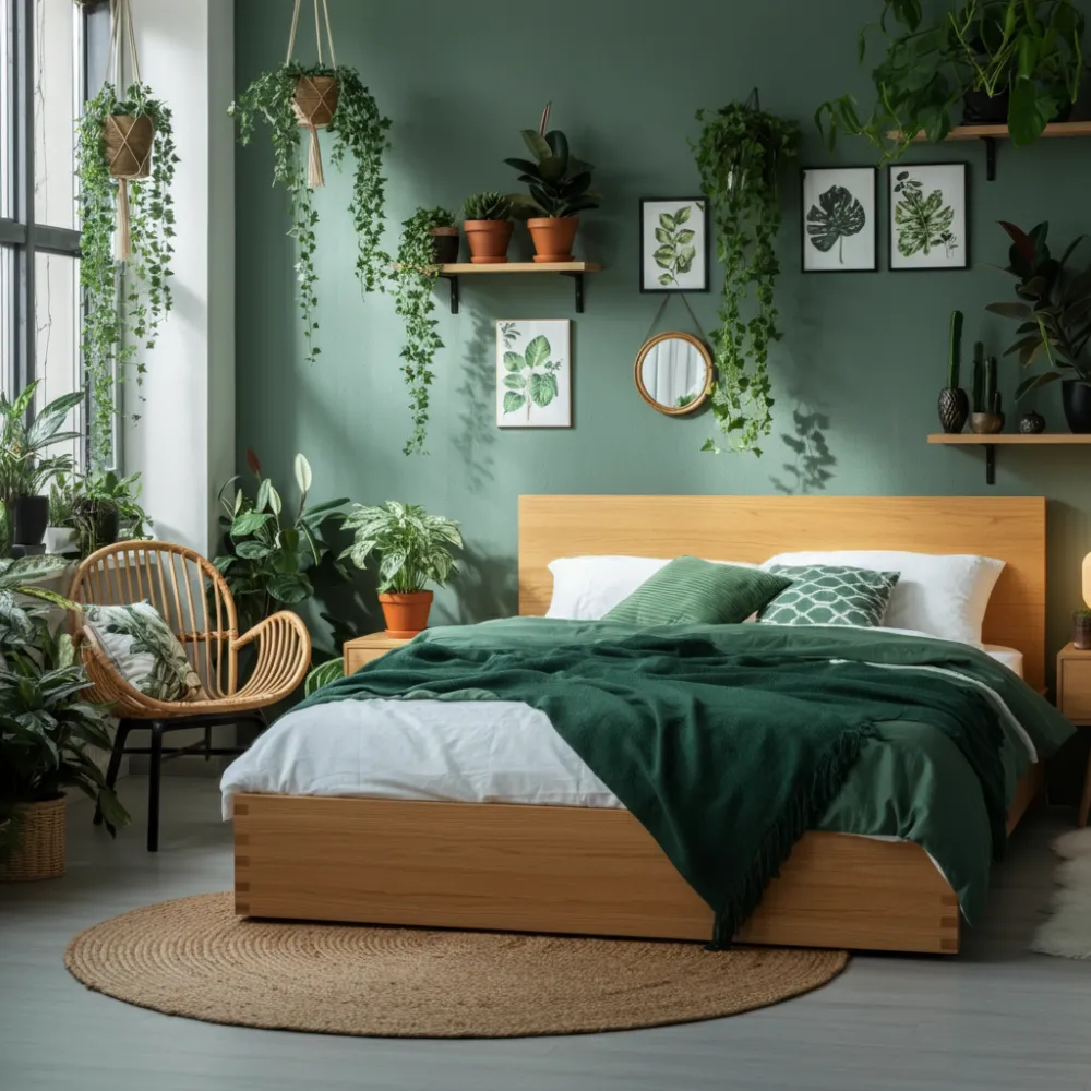 Urban Jungle Bedroom