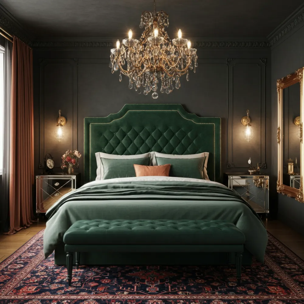 Vintage Glamour Bedroom