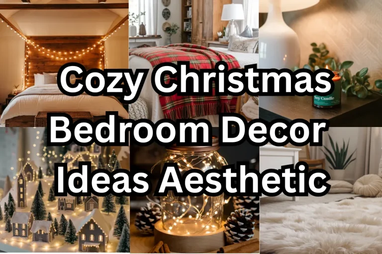 Cozy Christmas Bedroom Decor Ideas