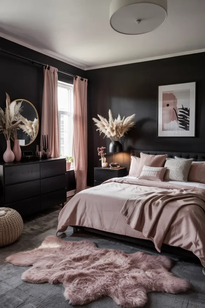 Monochrome Magic with a Pink Twist