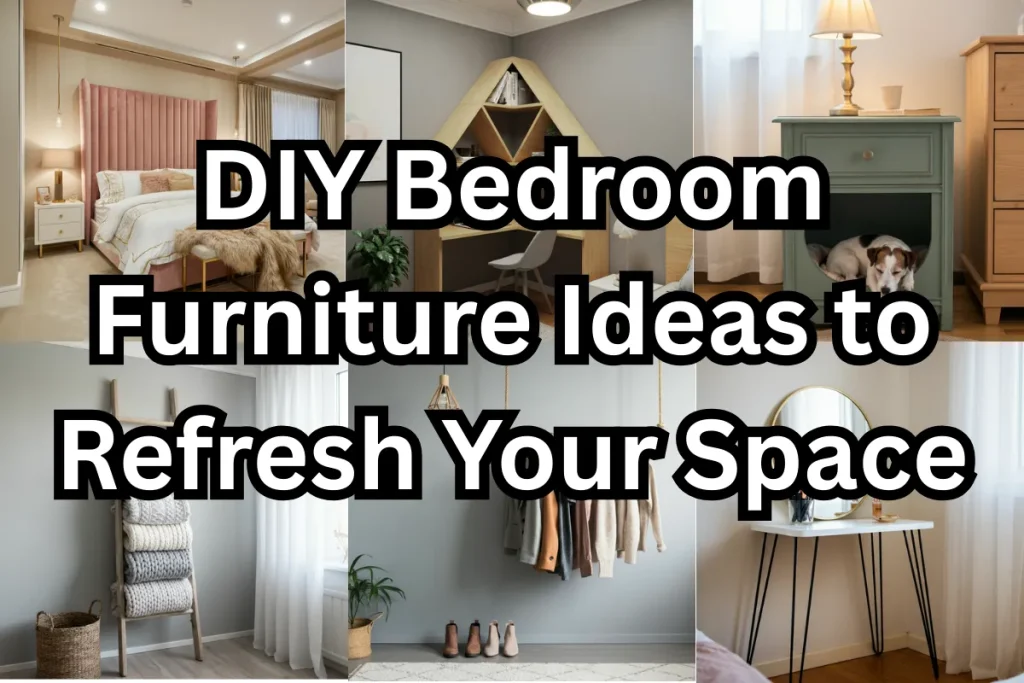 17 DIY Bedroom Furniture Ideas to Refresh Your Space 14 DIY Bedroom Furniture Ideas
