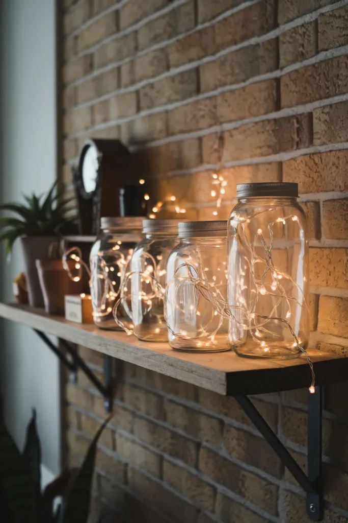 10 Christmas Bedroom Decor Ideas for Small Rooms To Maximize Space and Festive Style 10 battery-operated fairy lights