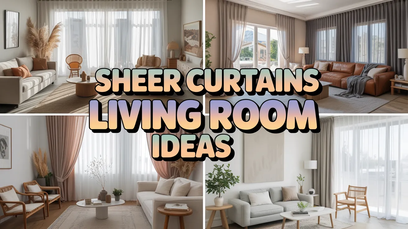 15 Sheer Curtains Living Room Ideas That Feel Effortlessly Elegant 1 Sheer Curtains Living Room Ideas