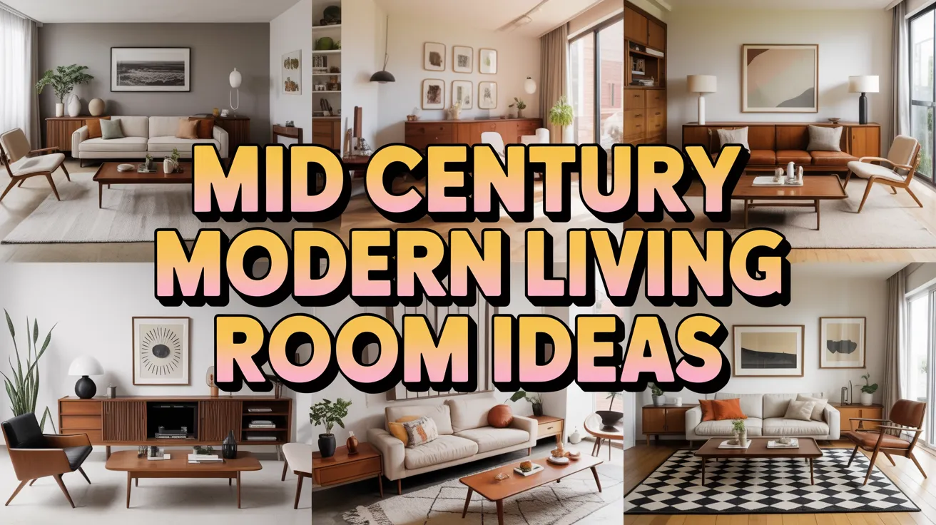 Mid Century Modern Living Room Ideas