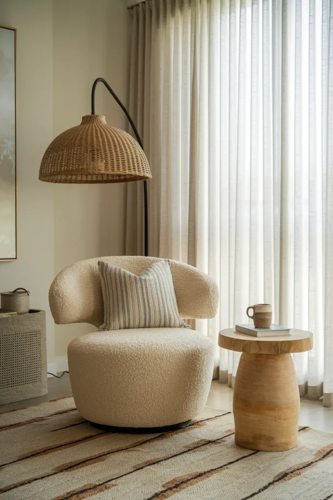 Accent Chairs with Unique Textures