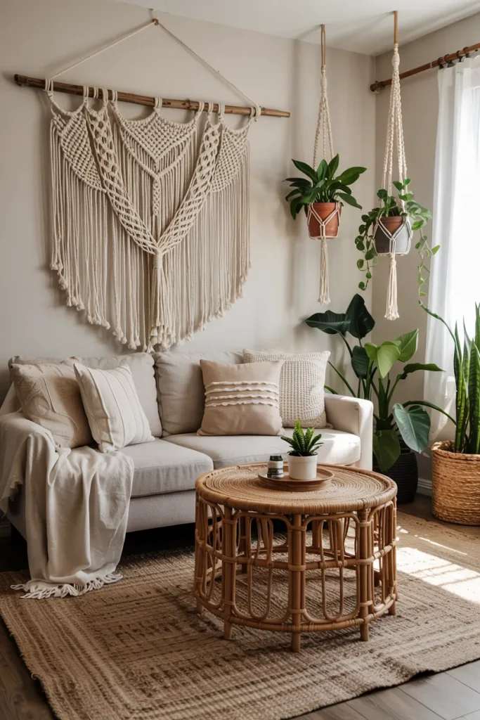 Boho-Chic Macramé Decor