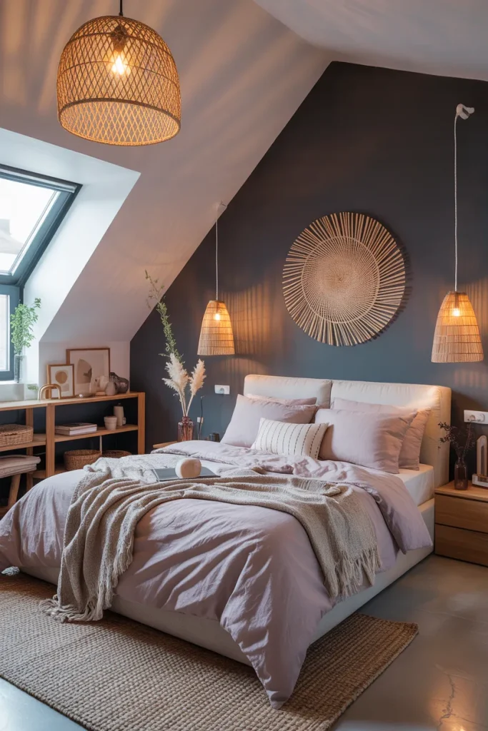 Charcoal Lavender Loft