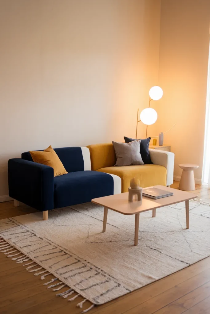 Color-Blocked Furniture for Bold Statements