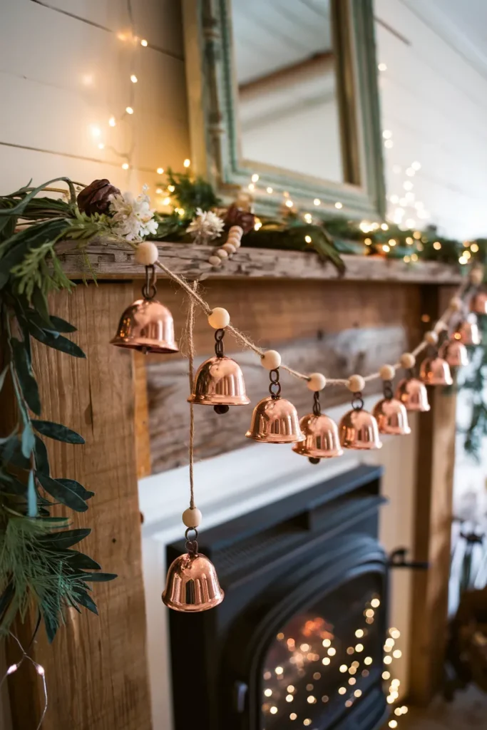 Copper Bell Garland