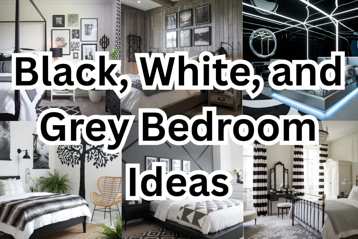 20 Black, White, and Grey Bedroom Ideas That Feel Cozy Yet Luxurious 1 Black, White, and Grey Bedroom Ideas
