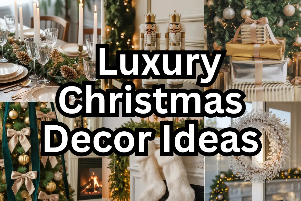 15 Luxury Christmas Decor Ideas That Look Expensive & Elegant 1 Luxury Christmas Decor Ideas