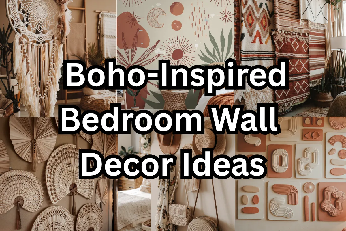 Boho-Inspired Bedroom Wall Decor Ideas