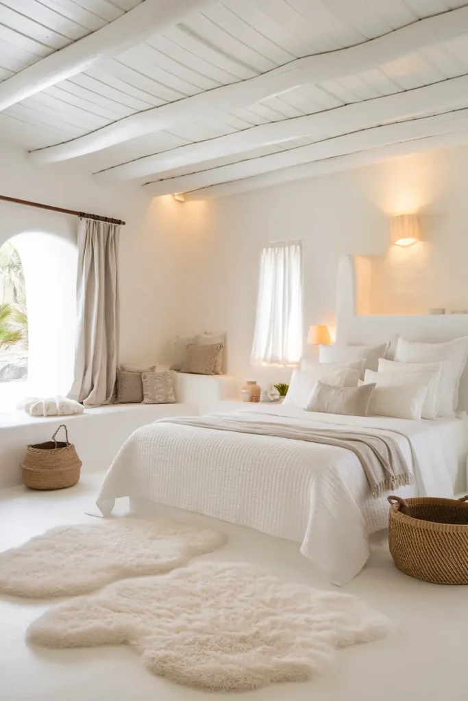 20 Creative Bedroom Color Drenching Ideas Designers Swear By 12 Crisp White Serenity